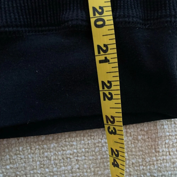 Black Waffle Knit Col Story Zipup Jacket - Picture 5 of 5